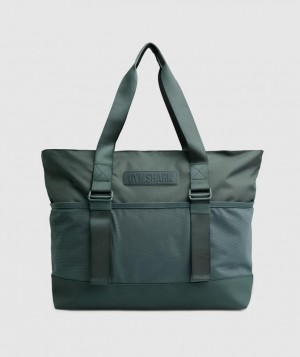 All Bags Gymshark Everyday Tote Verde | DINPY3978