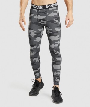 Baselayer Gymshark Element Baselayer Leggings Gris | IXGWD2160