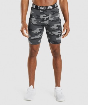 Baselayer Gymshark Element Baselayer Shorts Gris | RUVDP2610