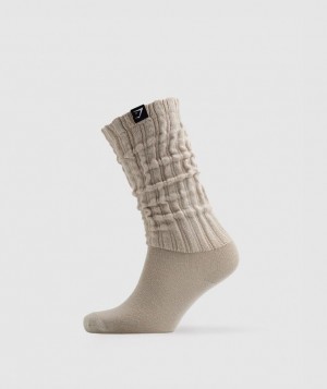 Calcetines Gymshark Comfy Rest Day Socks Gris | ESKTY3279