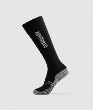 Calcetines Gymshark Weightlifting Socks Negras | CFNYD3690