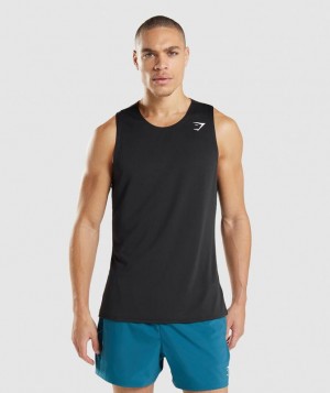 Camiseta Tirantes Gymshark Arrival Tank Negras | SDXBW5013