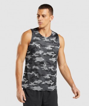 Camiseta Tirantes Gymshark Arrival Tank Gris | UITSO9764