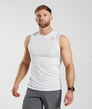 Camiseta Tirantes Gymshark Deporte Seamless Tank Gris | ZJRCL0143