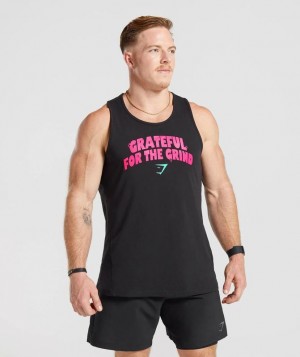 Camiseta Tirantes Gymshark Noah Ohlsen Sun Tank Negras | ZQKUG0195