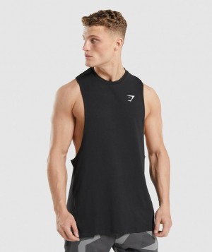 Drop Armhole Tank Gymshark Critical 2.0 Drop Arm Tank Negras | ZDUMQ8347