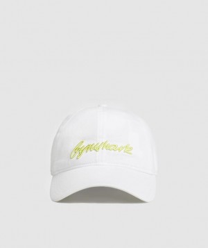 Gorras Gymshark Handwriting Baseball Cap Verde | LJIQP3167