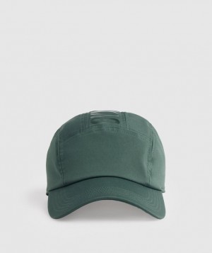 Gorras Gymshark Logo 5 Panel Cap Obsidian Verde | DIRZA9170