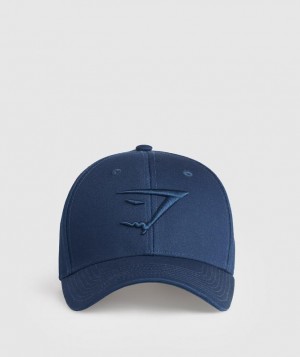 Gorras Gymshark Sharkhead Cap Azul Marino | VZKAC1867