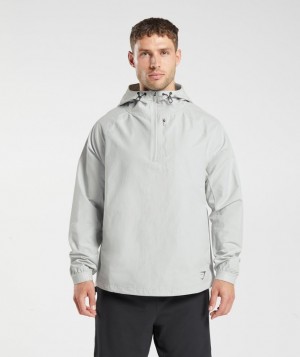 Jackets / Outerwear Gymshark Apex Jacket Gris Claro | KGLMD0647