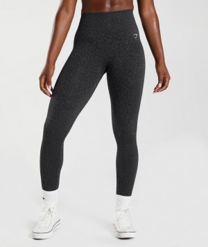 Leggins Gymshark Adapt Animal Seamless Leggings Negras | QDLCJ7431