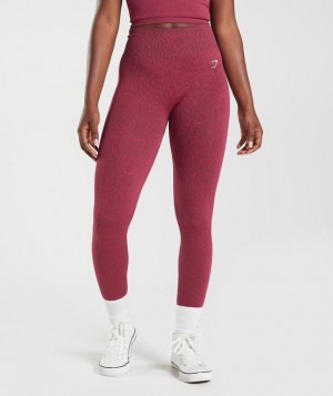 Leggins Gymshark Adapt Animal Seamless Leggings Marrones | WZJGI6147