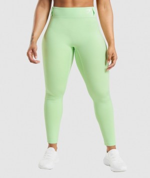 Leggins Gymshark Deporte Leggings Verde | HJWMV5681