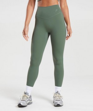 Leggins Gymshark Elevate Leggings Verde | MBPZQ7241