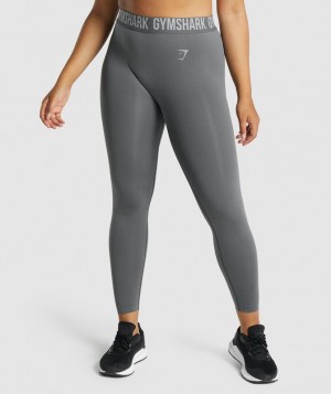 Leggins Gymshark Fit Seamless Leggings Charcoal | CWRFU7648