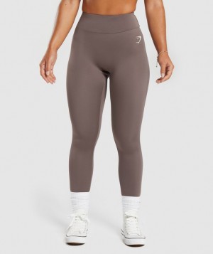 Leggins Gymshark GS Power Leggings Walnut Mauve | MGIBK5018