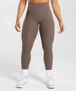 Leggins Gymshark Legacy Leggings Walnut Mauve | ZAHEX8964