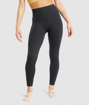 Leggins Gymshark Studio Leggings Negras | DHFZQ7932