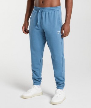 Pantalon Jogger Gymshark Essential Oversized Joggers Azules | CQLYD0291