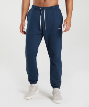 Pantalon Jogger Gymshark Rest Day Sweats Joggers Azul Marino | YHEBX0238