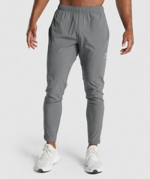 Pantalones Gymshark Arrival Woven Joggers Gris | MFNVE5096