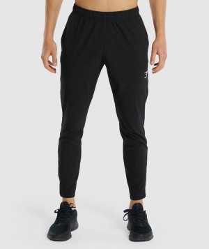 Pantalones Gymshark Arrival Woven Joggers Negras | PLQAS7318