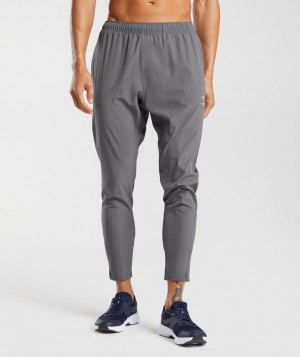 Pantalones Gymshark Arrival Woven Joggers Gris | GULBF9421