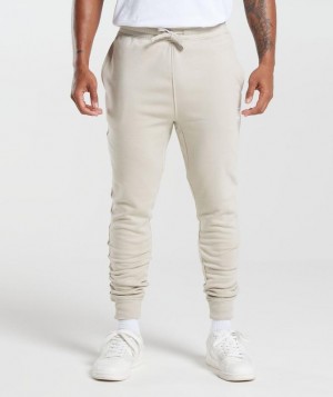 Pantalones Gymshark Crest Joggers Gris | XORIB0639