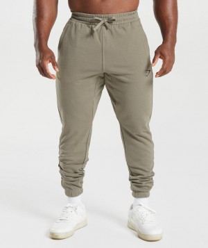 Pantalones Gymshark Essential Oversized Joggers Marrones | XOQBU2817