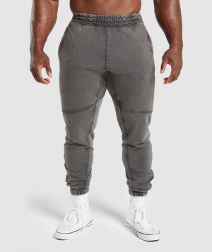 Pantalones Gymshark Heritage Joggers Gris | CUSYV2597