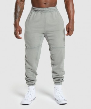 Pantalones Gymshark Heritage Joggers Gris | AORBL9026