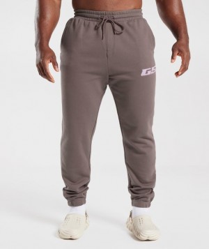 Pantalones Gymshark Intergalactic Lifting Joggers Walnut Mauve | DGFBL2568