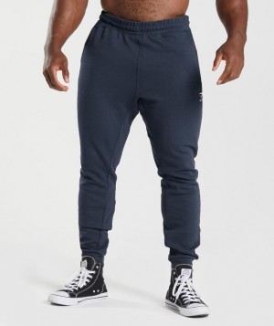 Pantalones Gymshark React Joggers Azul Marino | WNATE5681