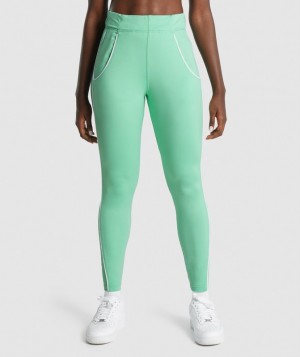 Pantalones Gymshark Recess Joggers Verde Claro | LCARE9248