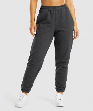 Pantalones Gymshark Rest Day Sweats Joggers Negras | OKHIC7153