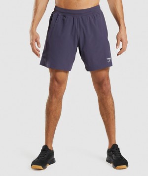 Short Gymshark Apex 8" Function Shorts Moradas | UWAZL9713