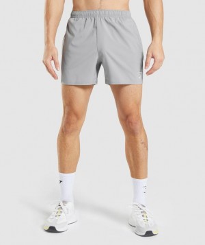 Short Gymshark Arrival 5" Shorts Gris | QJKBA4526