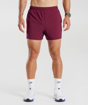 Short Gymshark Arrival 5" Shorts Rosas | TWPVZ2137