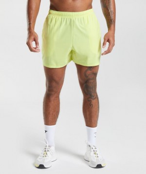 Short Gymshark Arrival 5" Shorts Verde | PYOHN0478