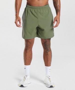 Short Gymshark Arrival Shorts Verde Oliva | SVOHA0248