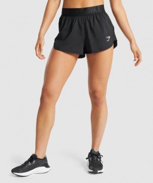 Short Gymshark Entrenamiento Loose Fit Shorts Negras | KWNLE9430