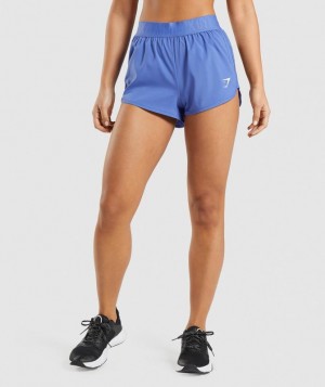 Short Gymshark Entrenamiento Loose Fit Shorts Azules | EDQHO5896