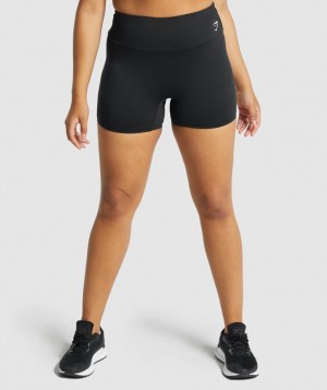 Short Gymshark Entrenamiento Shorts Negras | FGMBS8679