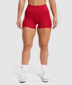 Short Gymshark GS Power High Rise Shorts Rojas | ZEDGL9283