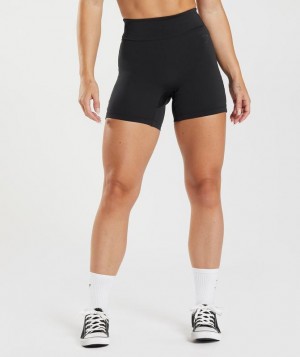 Short Gymshark GS Power Original Tight Shorts Negras | BVILQ9134