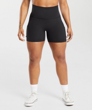 Short Gymshark Legacy Tight Shorts Negras | YNISR6437