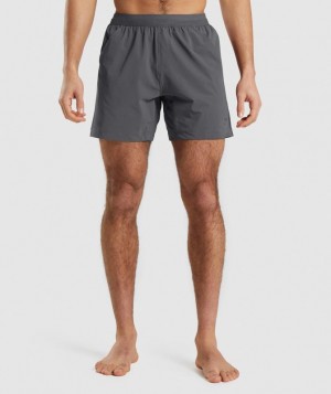 Short Gymshark Studio Shorts Gris | MPUBY4352