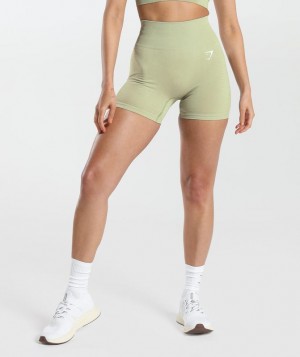 Short Gymshark Vital Seamless 2.0 Shorts Verde Menta Verde | TMRLJ4917