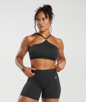 Sports Bras Gymshark Adapt Fleck Seamless Halterneck Bralette Gris | ONXKR9853