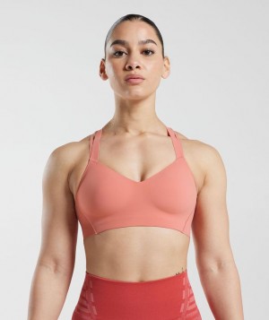 Sports Bras Gymshark Apex Limit Sports Bra Rosas | BCHWS8901